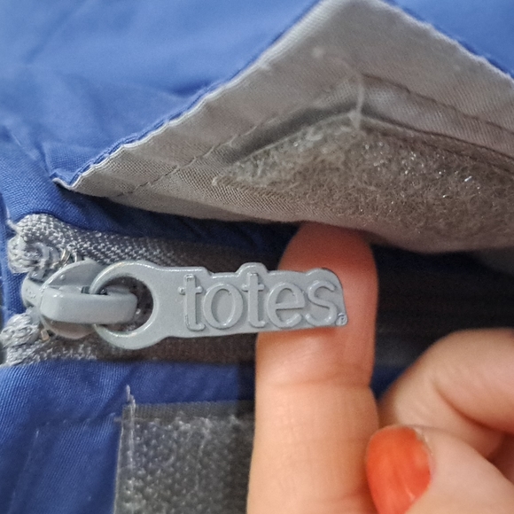 Totes Blue/Gray Lightweight Jacket. Size 4X - Picture 6 of 10